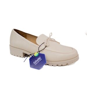 Sonoma Irelandd Loafer Bone Vegan Leather Women's Size 8.5 NIB